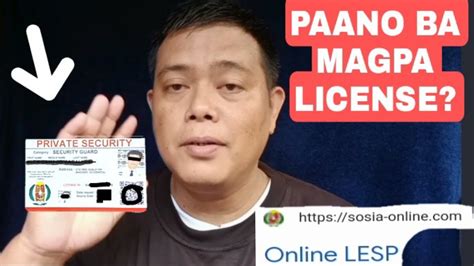 sosia security license verification online